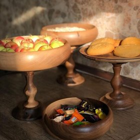 تصویر 2 از ظروف چوبی لوکس با طراحی خاص مناسب دکوراسیون مدرن
